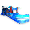 24ft Cayman DL 2pc Commercial Water Slide with Inflatable Slip & Slide - BounceWave Inflatable Sales