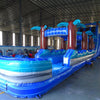 24ft Cayman DL 2pc Commercial Water Slide with Inflatable Slip & Slide - BounceWave Inflatable Sales