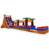 24ft Fiesta Fire DL 2pc Commercial Water Slide with Inflatable Slip & Slide - BounceWave Inflatable Sales