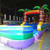 24ft Goombay DL 2pc Commercial Water Slide with Inflatable Slip & Slide - BounceWave Inflatable Sales