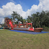 24ft Pirate Ship DL 2pc Commercial Water Slide with Inflatable Slip & Slide - BounceWave Inflatable Sales