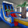 24ft Rip Curl DL 2pc Commercial Water Slide with Inflatable Slip & Slide - BounceWave Inflatable Sales