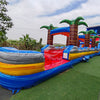 24ft Rip Curl DL 2pc Commercial Water Slide with Inflatable Slip & Slide - BounceWave Inflatable Sales