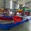 35ft Baja Dual Lane Inflatable Slip N' Slide - BounceWave Inflatable Sales