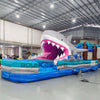 35ft Cayman Shark Attack Dual Lane Inflatable Slip N' Slide - BounceWave Inflatable Sales