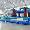 35ft Cayman Shark Attack Dual Lane Inflatable Slip N' Slide - BounceWave Inflatable Sales