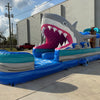 35ft Cayman Shark Attack Dual Lane Inflatable Slip N' Slide - BounceWave Inflatable Sales