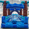 35ft Cayman Shark Attack Dual Lane Inflatable Slip N' Slide - BounceWave Inflatable Sales