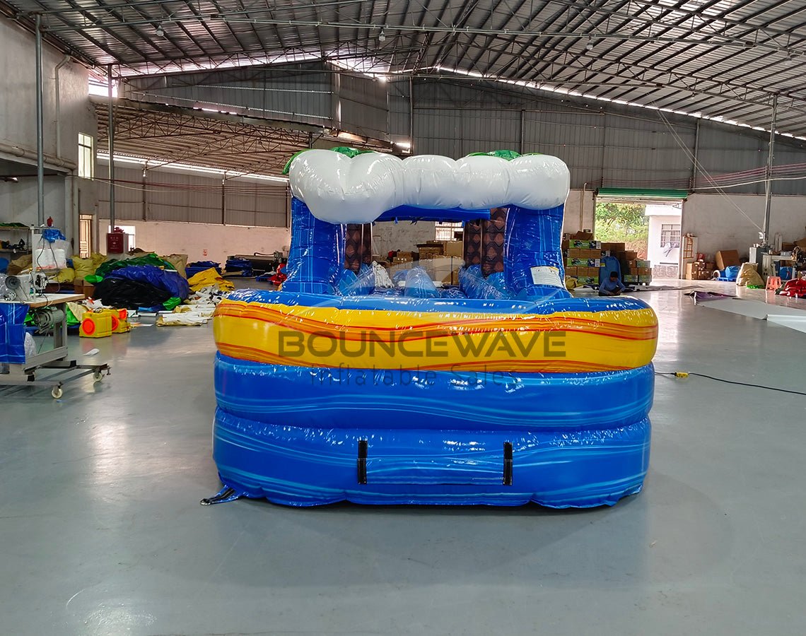 35ft Surfside Dual Lane Inflatable Slip N' Slide - BounceWave Inflatable Sales