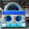 46ft Bahama Blast Hybrid Inflatable Obstacle Course - BounceWave Inflatable Sales