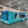 46ft Bahama "Flash" Hybrid Inflatable Obstacle Course - BounceWave Inflatable Sales