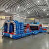 46ft Baja "Flash" Hybrid Inflatable Obstacle Course - BounceWave Inflatable Sales