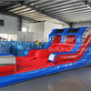 46ft Baja Open Air Hybrid Inflatable Obstacle Course - BounceWave Inflatable Sales