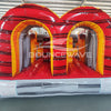 46ft Fire Island "Flash" Hybrid Inflatable Obstacle Course - BounceWave Inflatable Sales