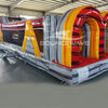 46ft Fire Island "Flash" Hybrid Inflatable Obstacle Course - BounceWave Inflatable Sales