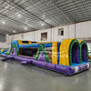 46ft Goombay "Flash" Hybrid Inflatable Obstacle Course - BounceWave Inflatable Sales