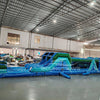 46ft Island Drop "Flash" Hybrid Inflatable Obstacle Course - BounceWave Inflatable Sales