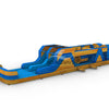 46ft Lava Falls "Flash" Hybrid Inflatable Obstacle Course - BounceWave Inflatable Sales