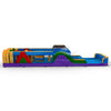 46ft Multi Marble "Flash" Hybrid Inflatable Obstacle Course - BounceWave Inflatable Sales