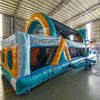 46ft Surf's Up Hybrid Inflatable Obstacle Course - BounceWave Inflatable Sales