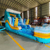 46ft Surf's Up Hybrid Inflatable Obstacle Course - BounceWave Inflatable Sales