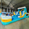 46ft Surf's Up Hybrid Inflatable Obstacle Course - BounceWave Inflatable Sales