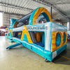 46ft Surf's Up Hybrid Inflatable Obstacle Course - BounceWave Inflatable Sales