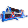 53ft XL Baja Commercial Hybrid Inflatable Obstacle Course - BounceWave Inflatable Sales