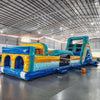 62ft Akua Falls 2 - Piece Wet/Dry Inflatable Obstacle Course - BounceWave Inflatable Sales