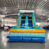 62ft Akua Falls 2 - Piece Wet/Dry Inflatable Obstacle Course - BounceWave Inflatable Sales