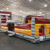 62ft Fire Island 2 - Piece Wet/Dry Inflatable Obstacle Course - BounceWave Inflatable Sales