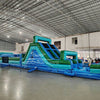 62ft Island Drop 2 - Piece Wet/Dry Inflatable Obstacle Course - BounceWave Inflatable Sales