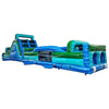 62ft Island Drop 2 - Piece Wet/Dry Inflatable Obstacle Course - BounceWave Inflatable Sales