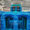 62ft Island Drop 2 - Piece Wet/Dry Inflatable Obstacle Course - BounceWave Inflatable Sales