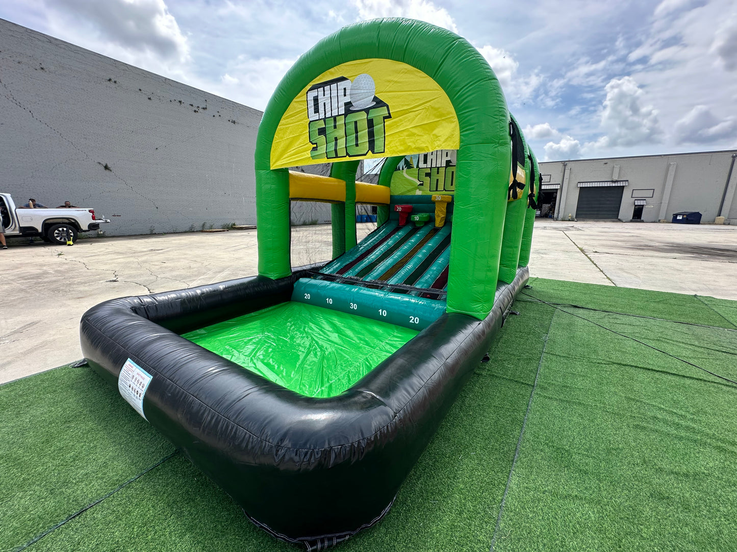 Chip Shot Commercial Interactive Inflatable Sports Game