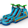 Akua Falls Double Dash Splash Inflatable Obstacle Course - BounceWave Inflatable Sales