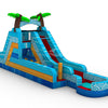 Akua Falls Single Dash Splash Inflatable Obstacle Course - BounceWave Inflatable Sales