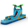 Akua Falls Single Dash Splash Inflatable Obstacle Course - BounceWave Inflatable Sales