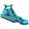 Akua Falls Single Dash Splash Inflatable Obstacle Course - BounceWave Inflatable Sales