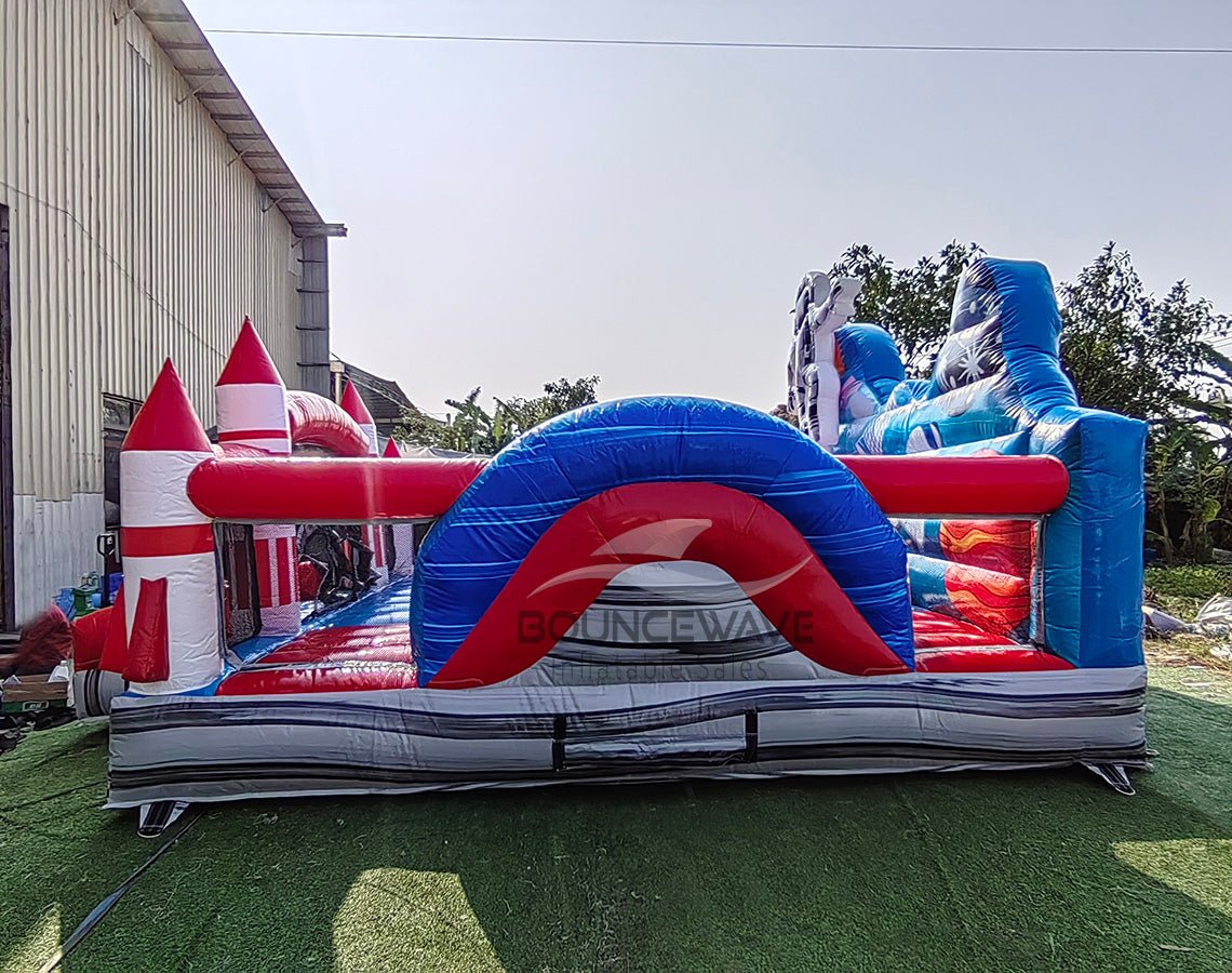 Astronaut Toddler Playground Bounce House - BounceWave Inflatable Sales