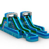 Bahama Blast Double Dash Splash Inflatable Obstacle Course - BounceWave Inflatable Sales