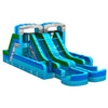 Bahama Blast Double Dash Splash Inflatable Obstacle Course - BounceWave Inflatable Sales