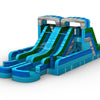 Bahama Blast Double Dash Splash Inflatable Obstacle Course - BounceWave Inflatable Sales