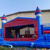 Baja Castle Epic Duo Commercial Inflatable Combo (Wet/Dry) - BounceWave Inflatable Sales