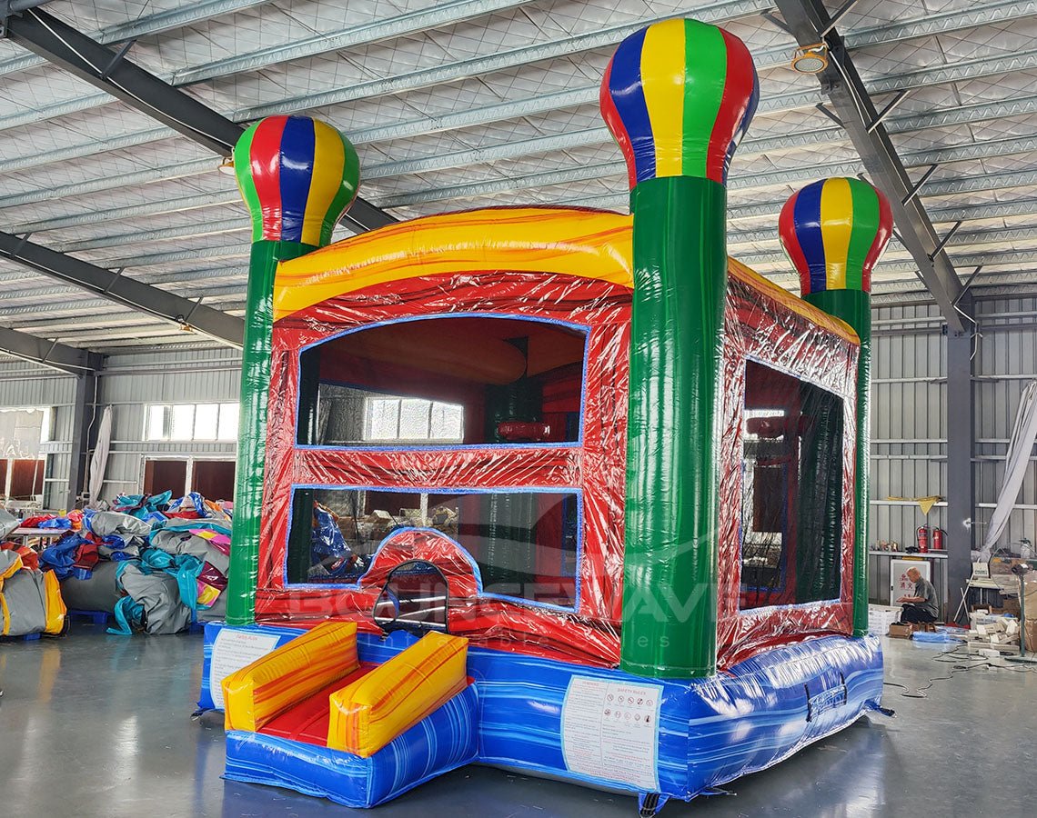 Balloon Marble Commercial Grade Bounce House - BounceWave Inflatable Sales