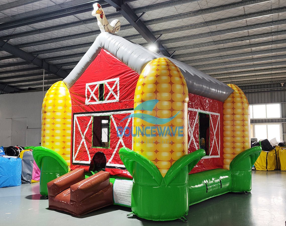 Barnyard Bounce Commercial Grade Bounce House - BounceWave Inflatable Sales