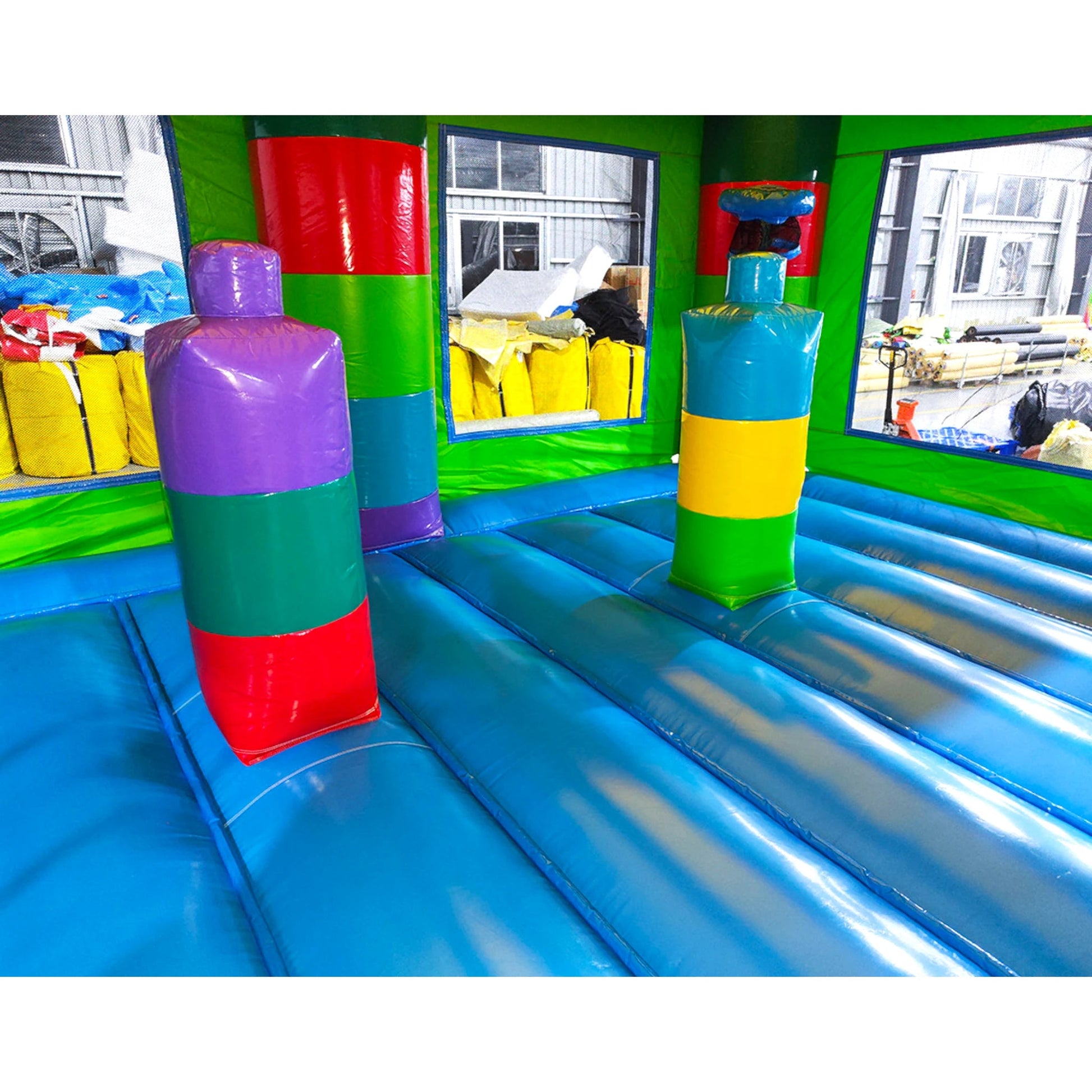 Block Builder XL Commercial Grade Bounce House - BounceWave Inflatable Sales