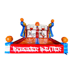 Buzzer Beater Basketball Commercial Interactive Inflatable Game - BounceWave Inflatable Sales