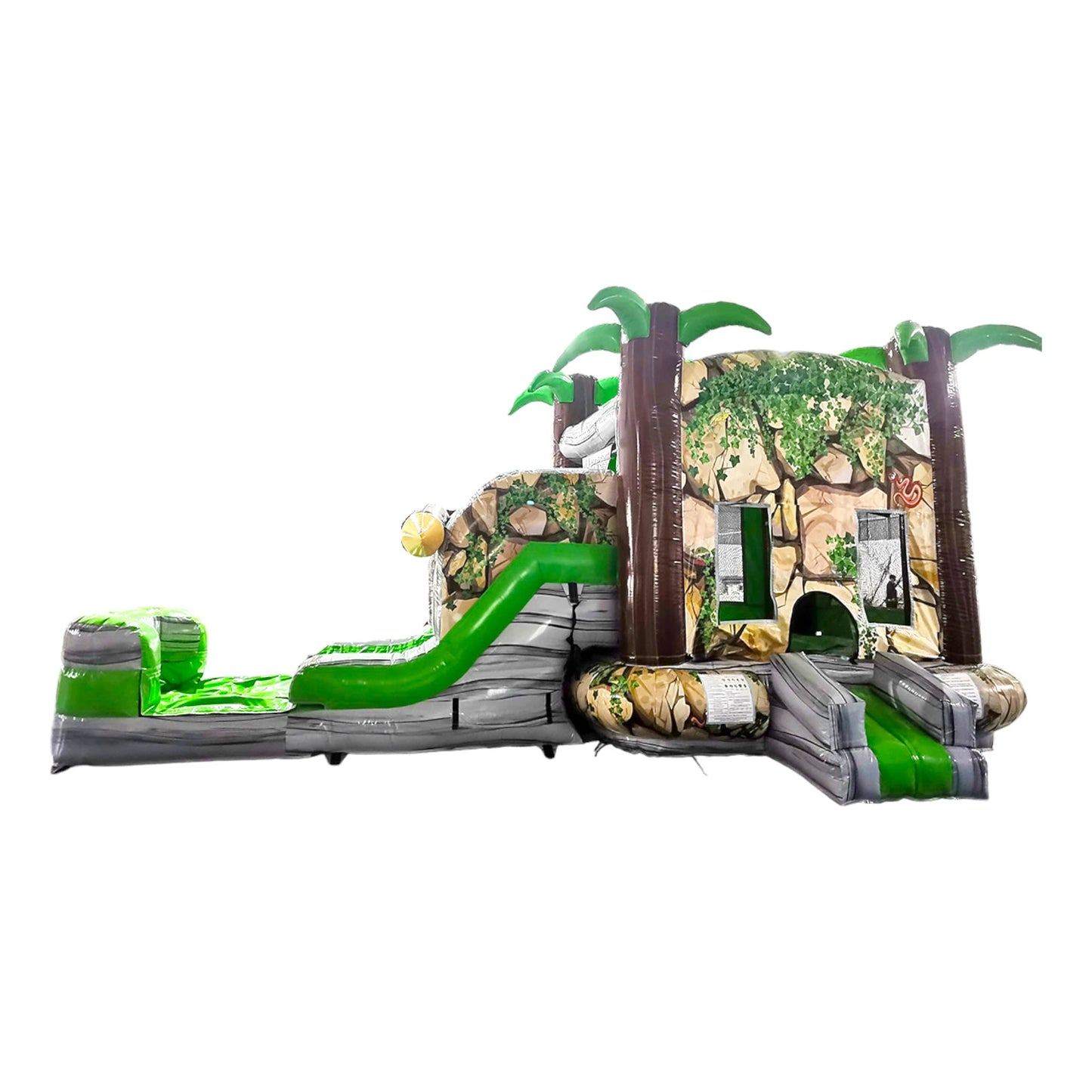 Cave Raider Commercial Econo Inflatable Combo (Wet/Dry) - BounceWave Inflatable Sales