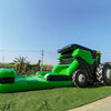 Combine Tractor Commercial Inflatable Combo (Wet/Dry) - BounceWave Inflatable Sales